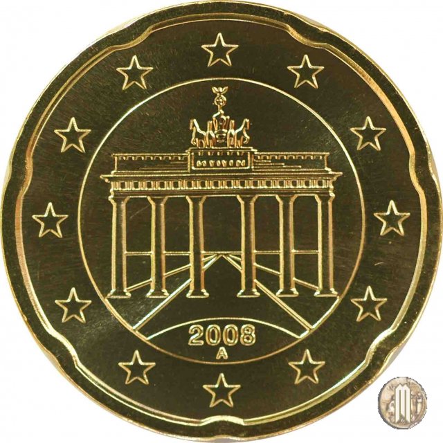 20 centesimi di Euro 2008 (Berlino)