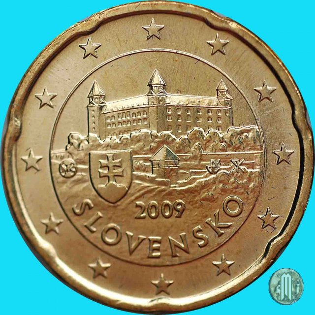 20 centesimi di Euro 2009 (Kremnica)