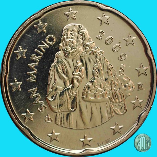 20 centesimi di Euro 2009 (Roma)