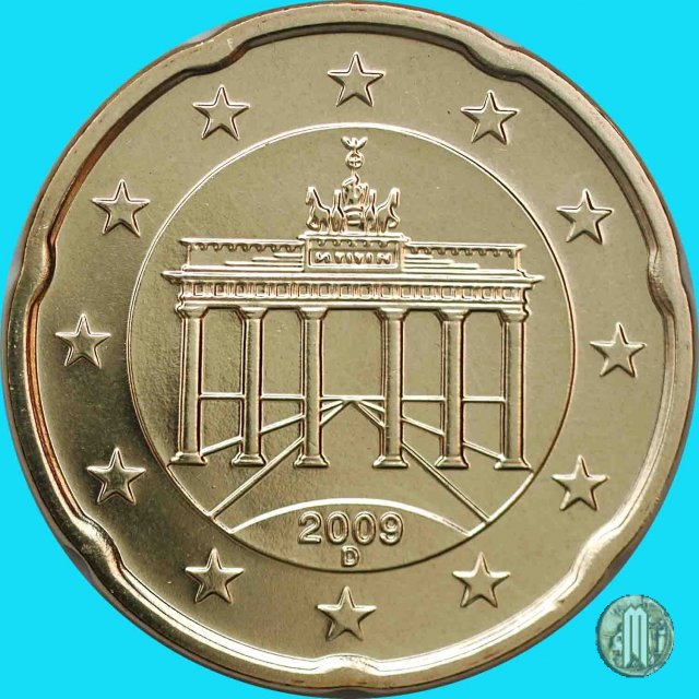 20 centesimi di Euro 2009 (Monaco)