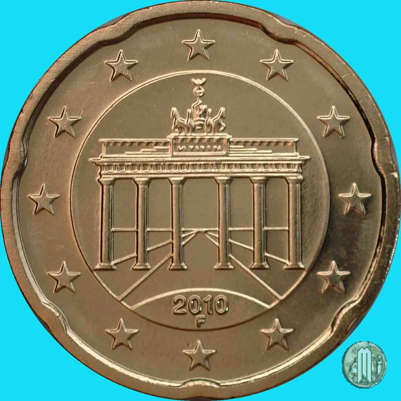 20 centesimi di Euro 2010 (Stoccarda)