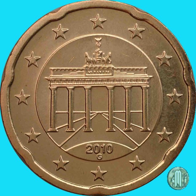 20 centesimi di Euro 2010 (Karlsruhe)