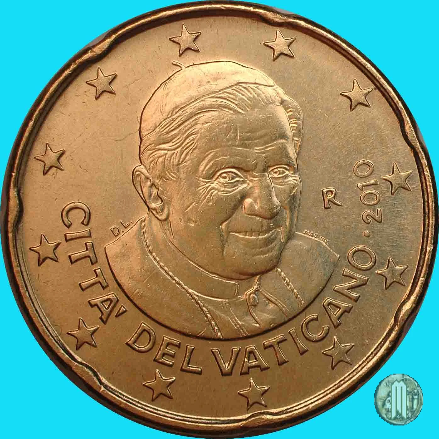 20 centesimi di Euro 2010 (Roma)