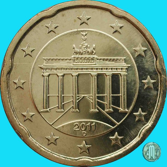 20 centesimi di Euro 2011 (Monaco)