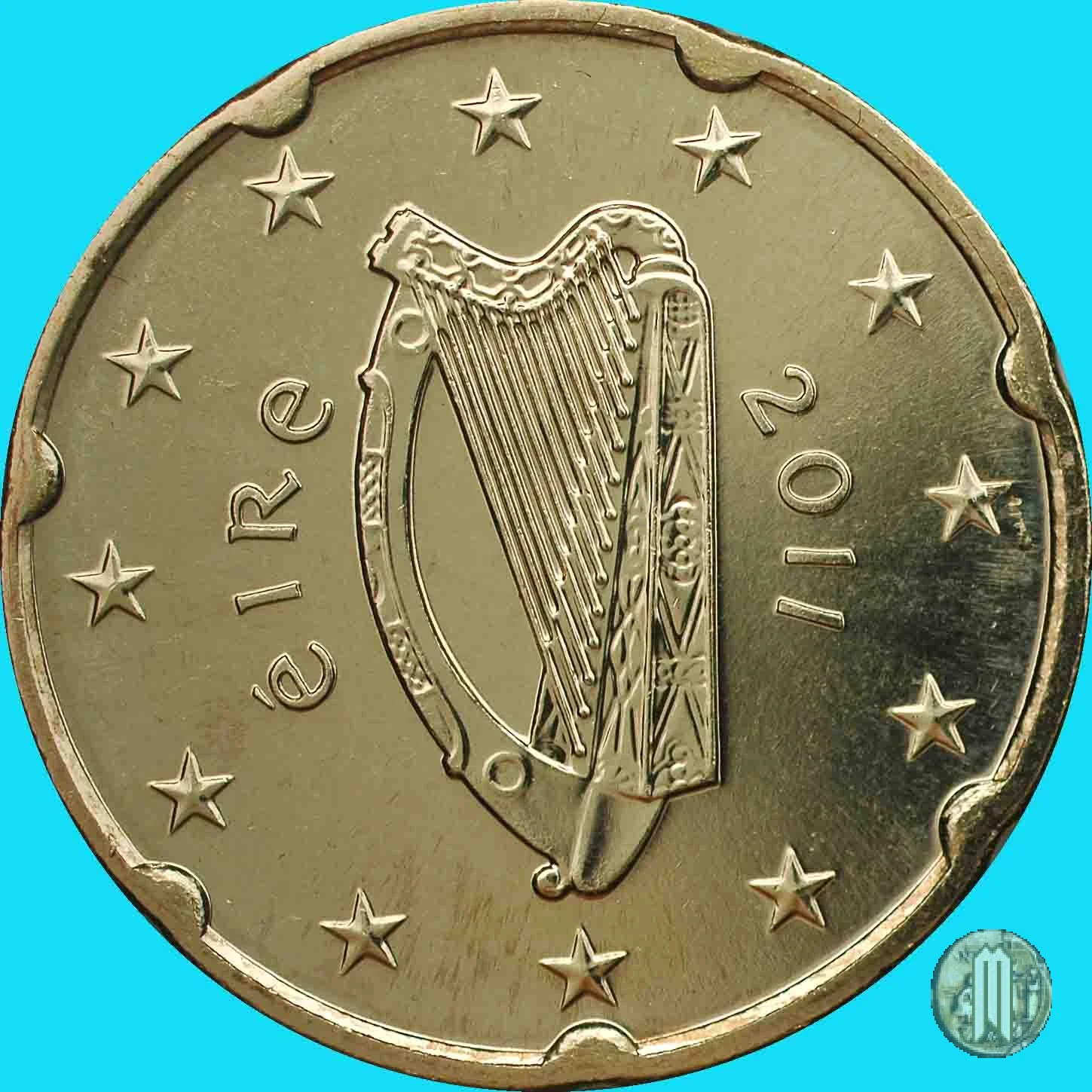 20 centesimi di Euro 2011 (Dublino)