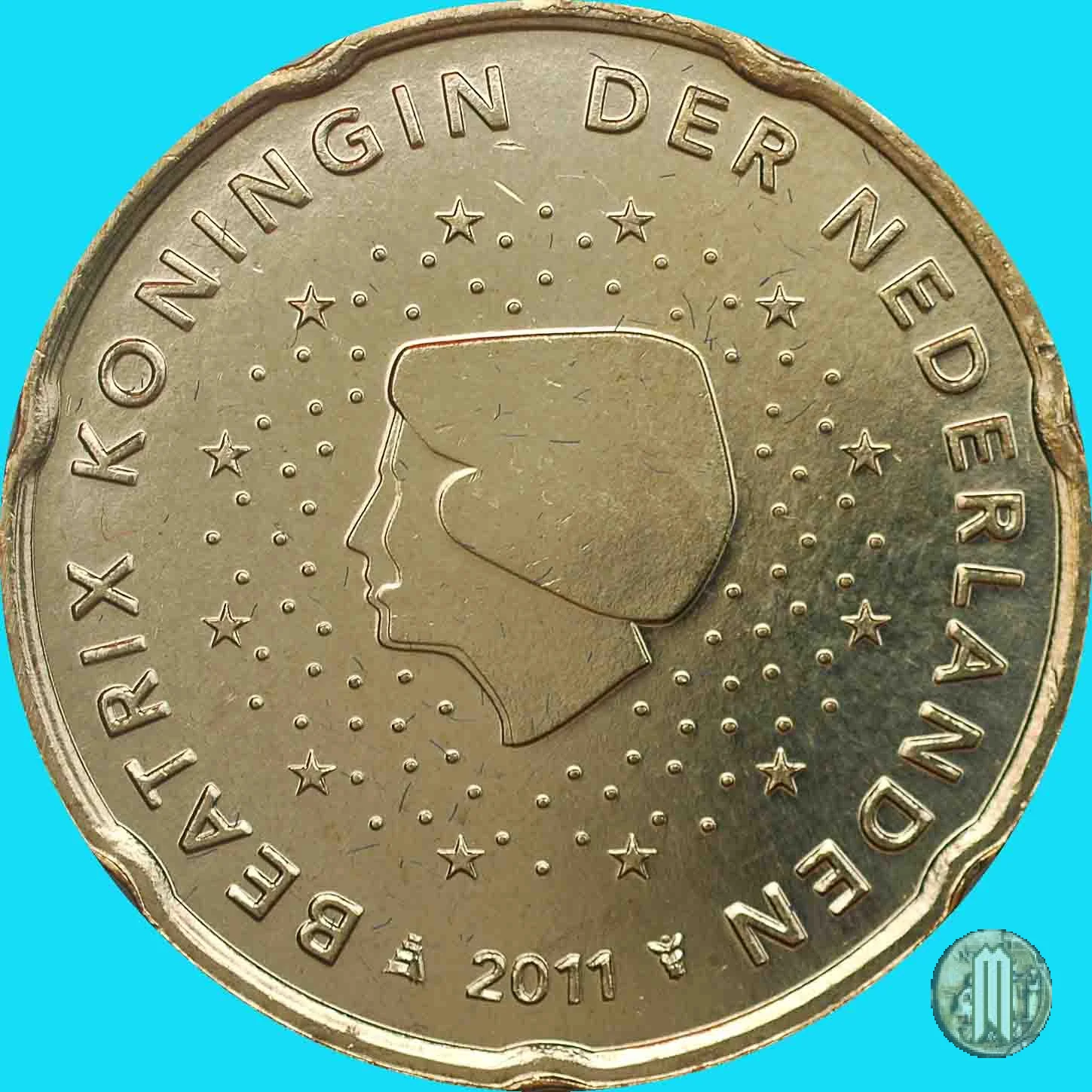 20 centesimi di Euro 2011 (Utrecht)