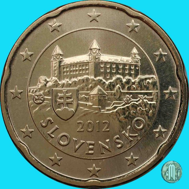 20 centesimi di Euro 2012 (Kremnica)