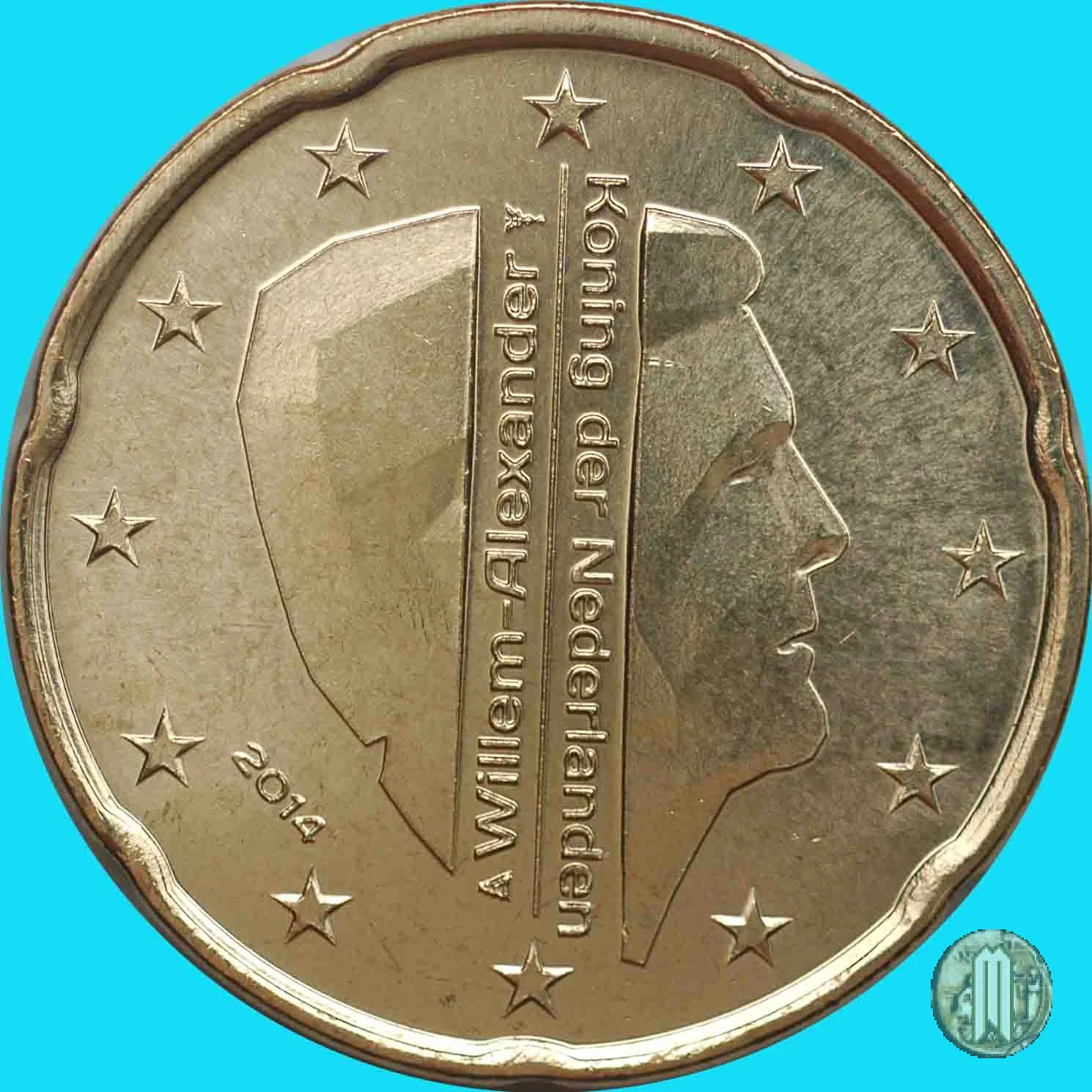 20 centesimi di Euro 2014 (Utrecht)