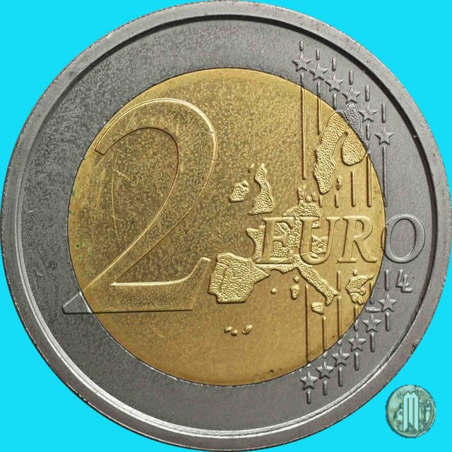 2 Euro 2004 75° Anniversario della Fondazione della Città del Vaticano 2004 (Roma)