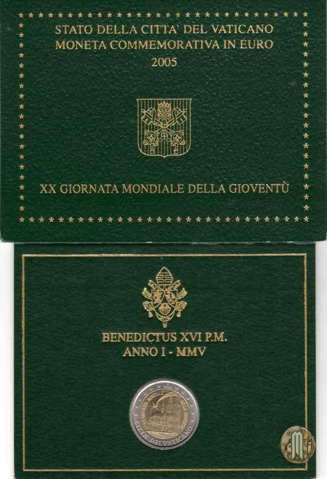 2 Euro 2005 XX Giornata Mondiale della Gioventú 2005 (Roma)