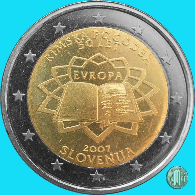 2 Euro 2007 50° Anniversario dei Trattati di Roma 2007 (Vantaa)