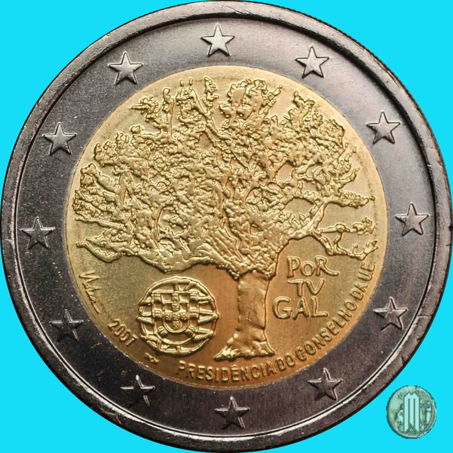 2 Euro 2007 Presidenza Portoghese all'Unione Europea 2007 (Lisbona)