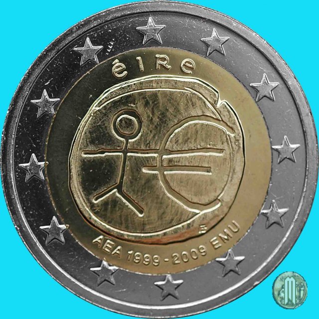 2 Euro 2009 10° Anniversario dell'EMU 2009 (Dublino)