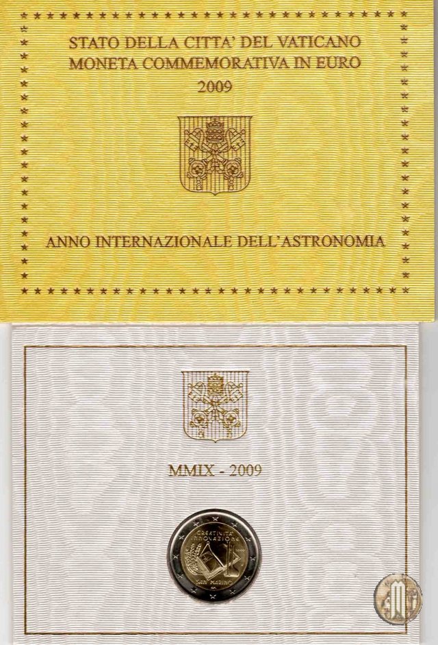 2 Euro 2009 Anno Internazionale dell'Astronomia 2009 (Roma)