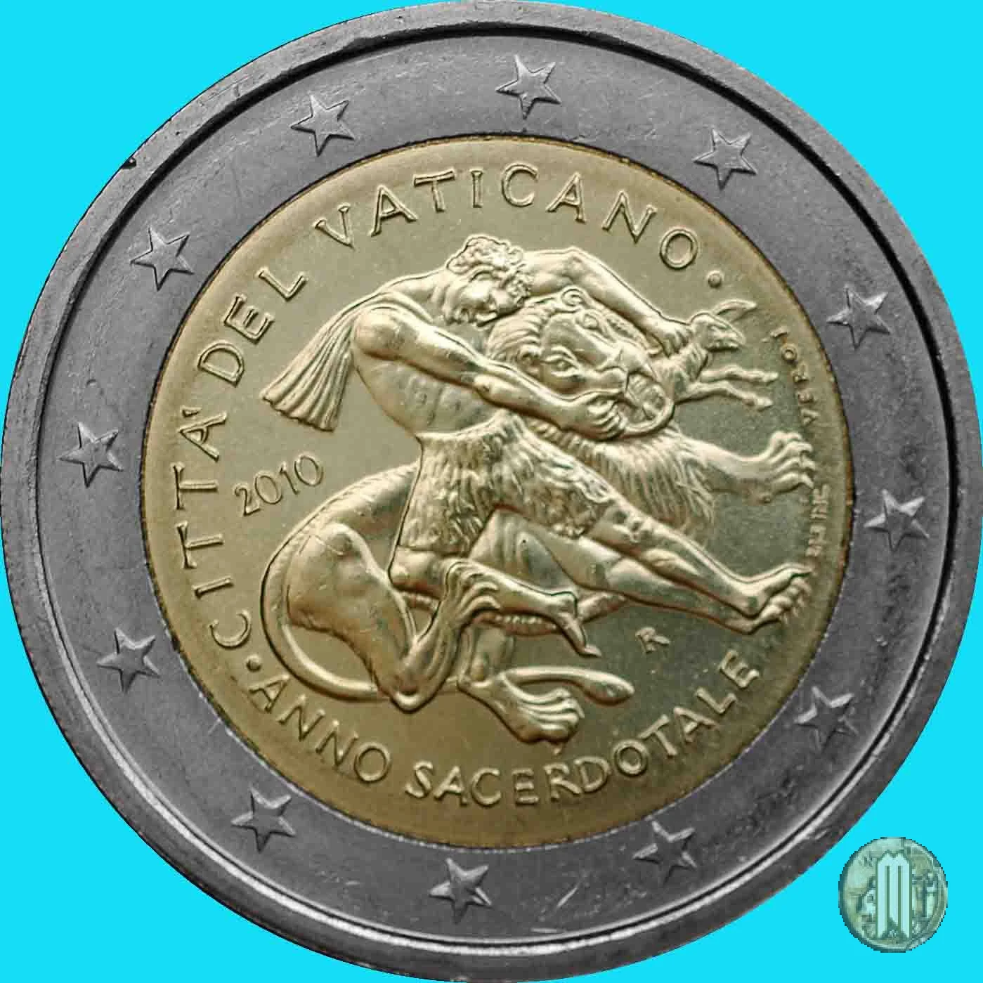 2 Euro 2010 Anno Sacerdotale 2010 (Roma)