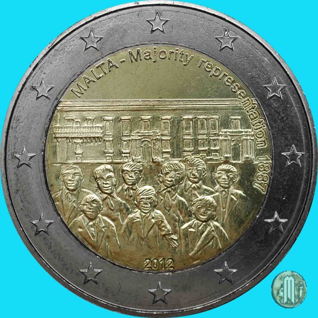 2 Euro 2012 Maggioranza rappresentativa 1887 2012 (Utrecht)