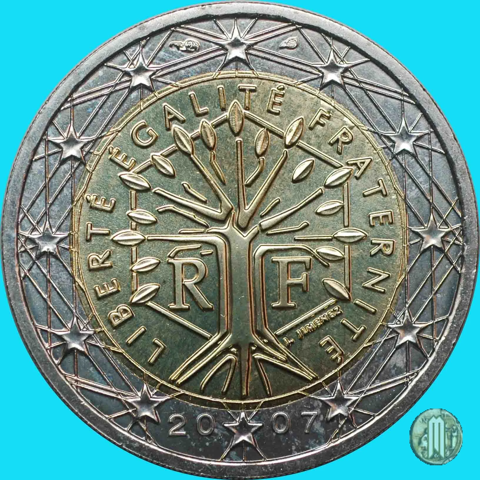 2 Euro 2007 (Parigi)