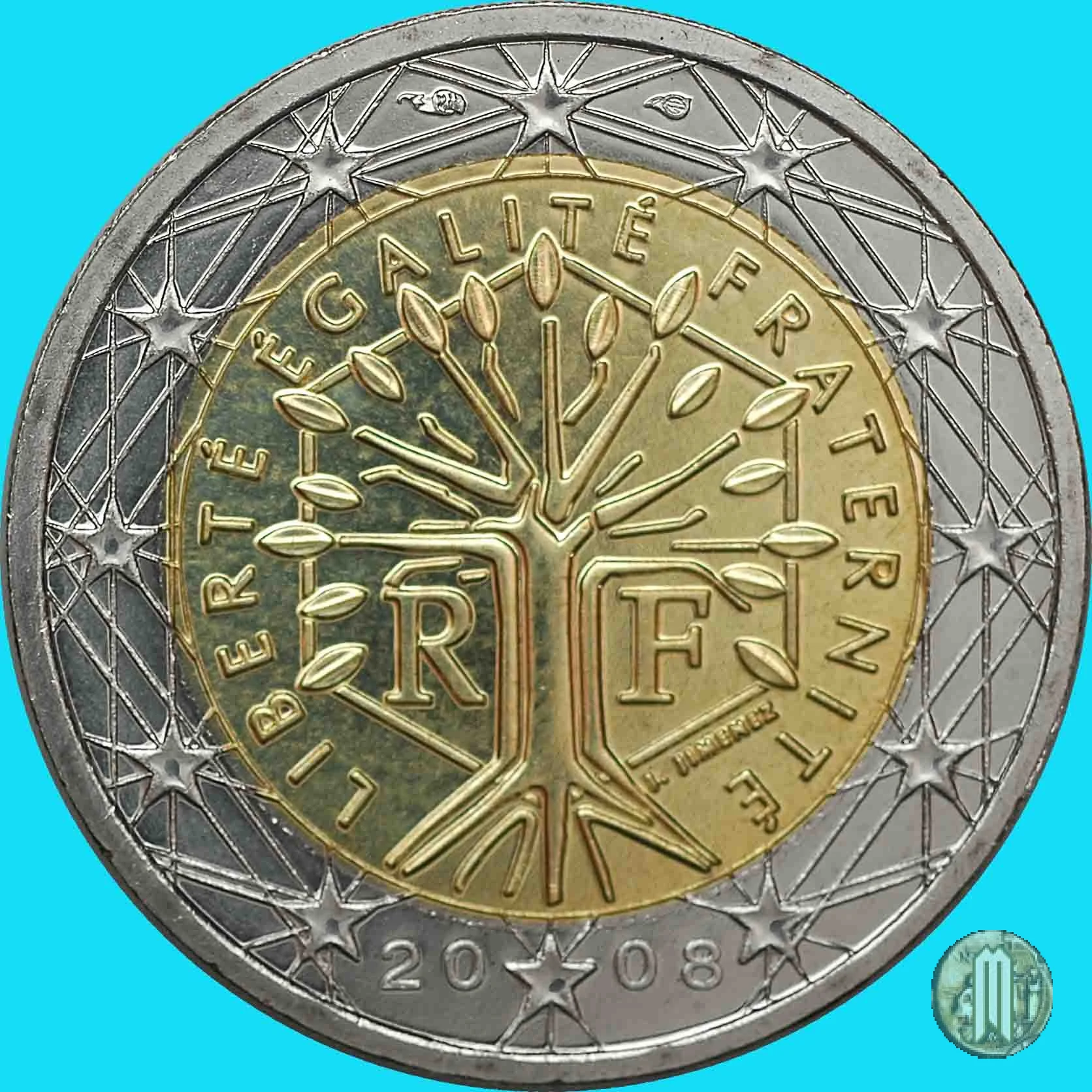 2 Euro 2008 (Parigi)