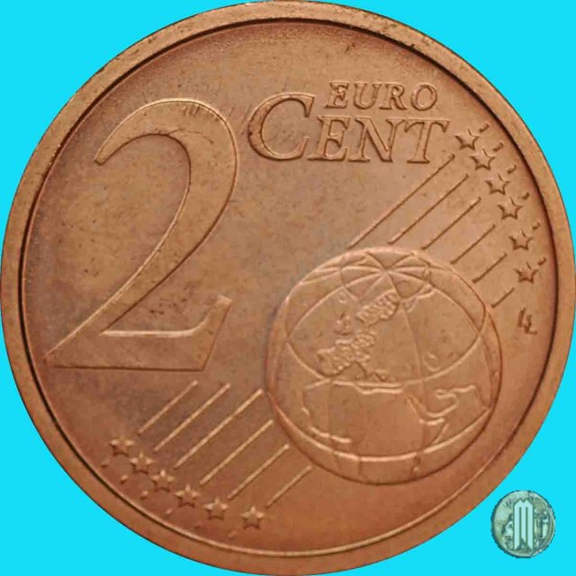 2 centesimi di Euro 1999 (Parigi)