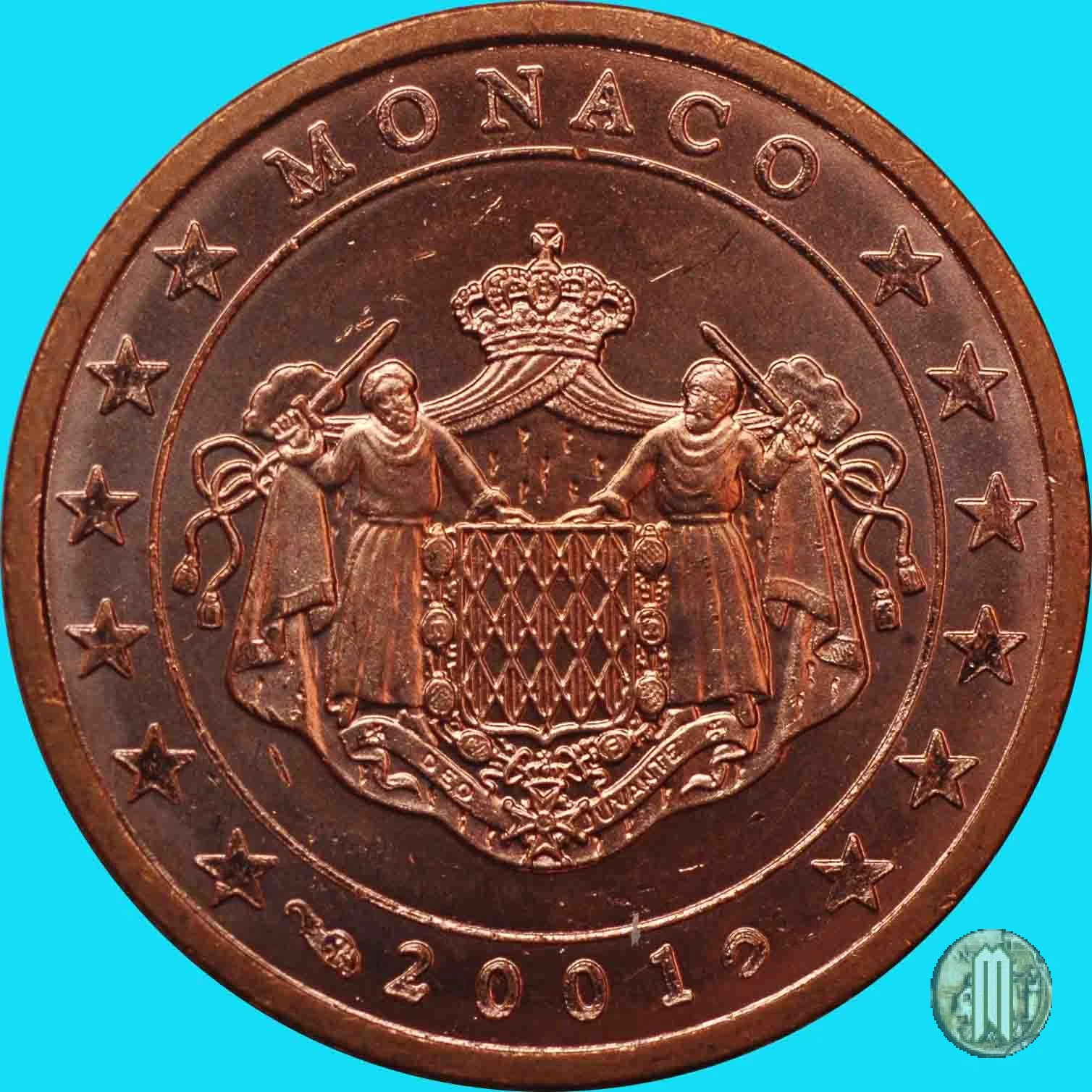 2 centesimi di Euro 2001 (Parigi)