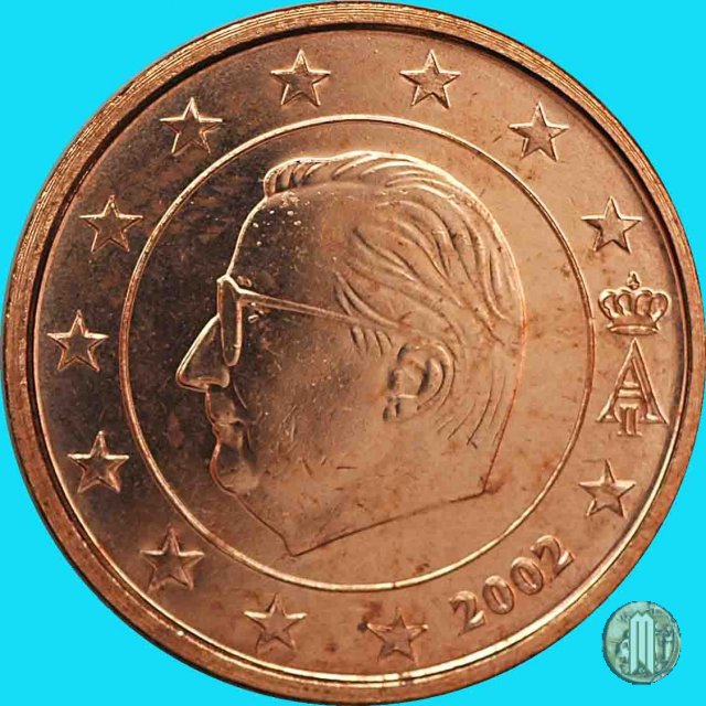 2 centesimi di Euro 2002 (Bruxelles)