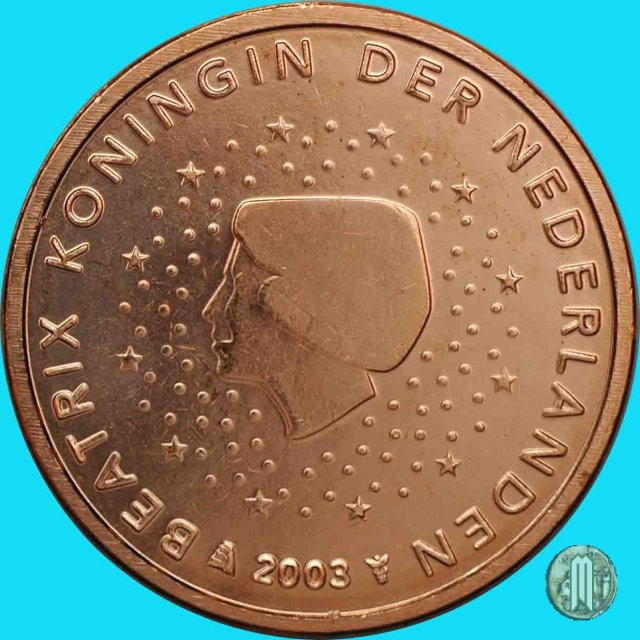 2 centesimi di Euro 2003 (Utrecht)