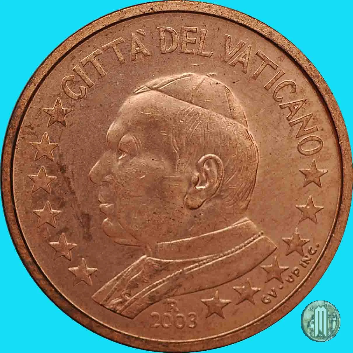 2 centesimi di Euro 2003 (Roma)