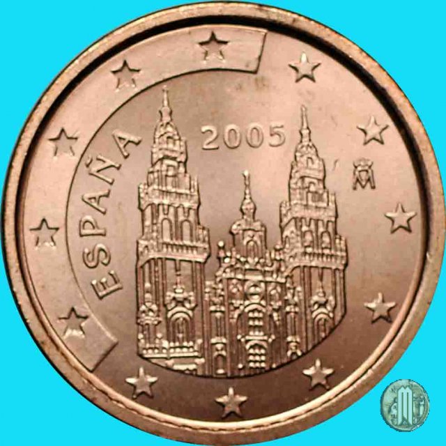 2 centesimi di Euro 2005 (Madrid)