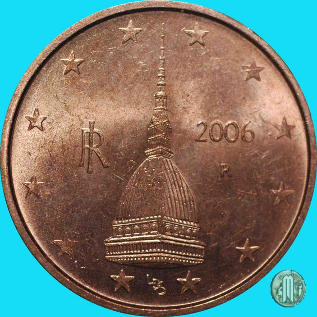 2 centesimi di Euro 2006 (Roma)