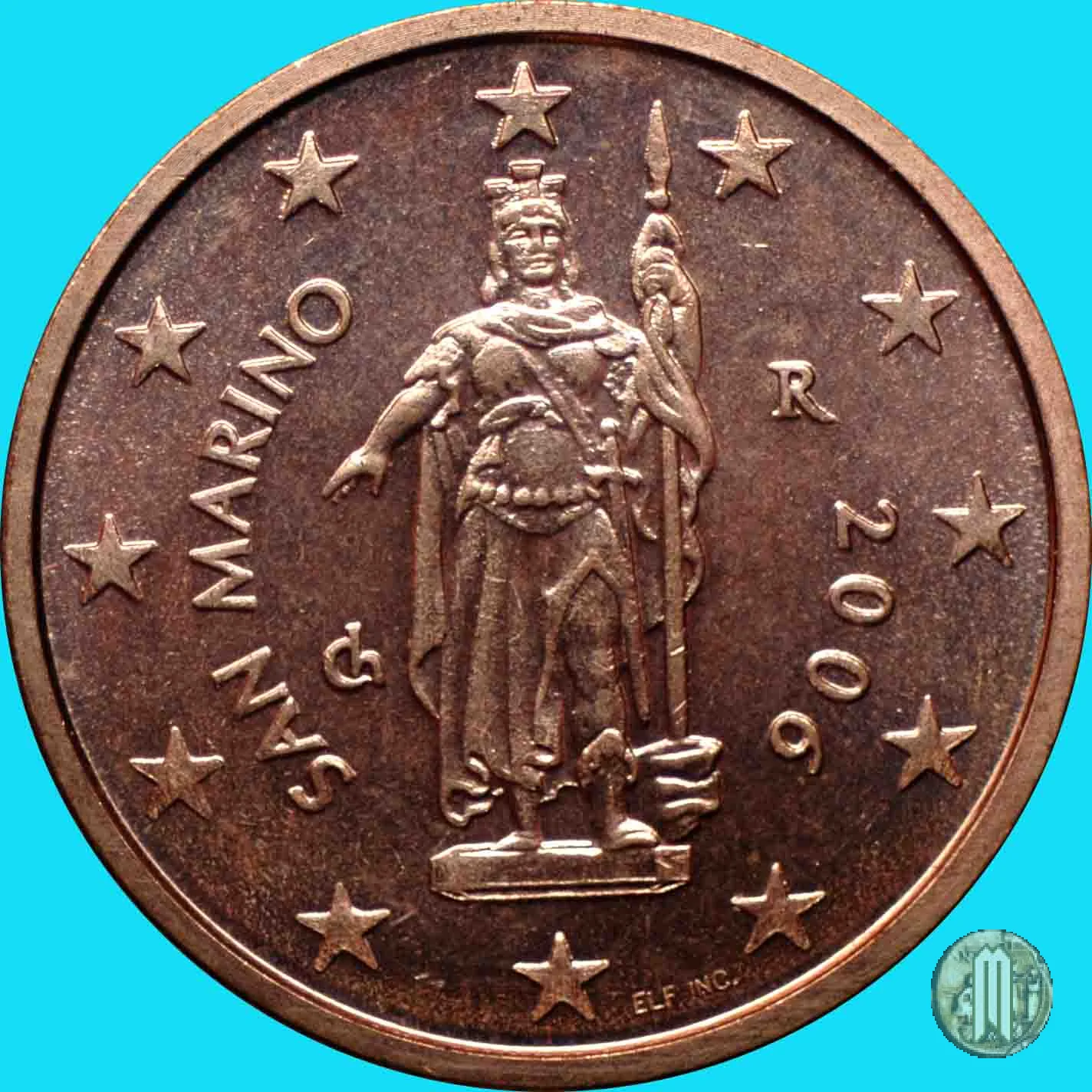 2 centesimi di Euro 2006 (Roma)