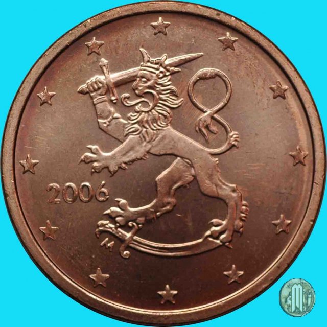 2 centesimi di Euro 2006 (Vantaa)