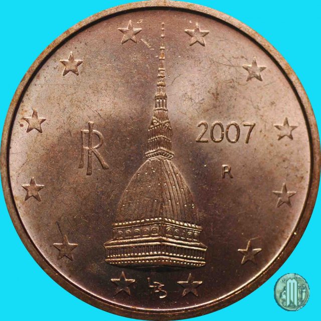 2 centesimi di Euro 2007 (Roma)