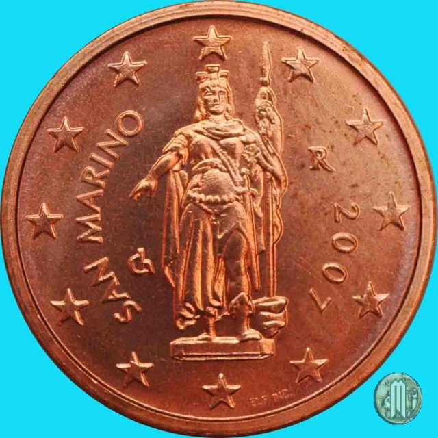 2 centesimi di Euro 2007 (Roma)