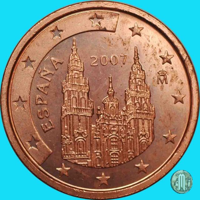 2 centesimi di Euro 2007 (Madrid)