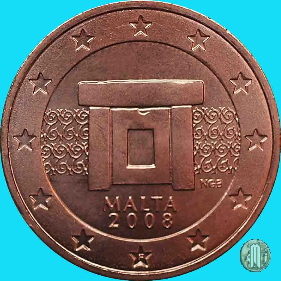 2 centesimi di Euro 2008 (Parigi)