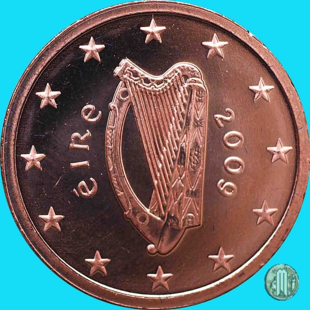 2 centesimi di Euro 2009 (Dublino)