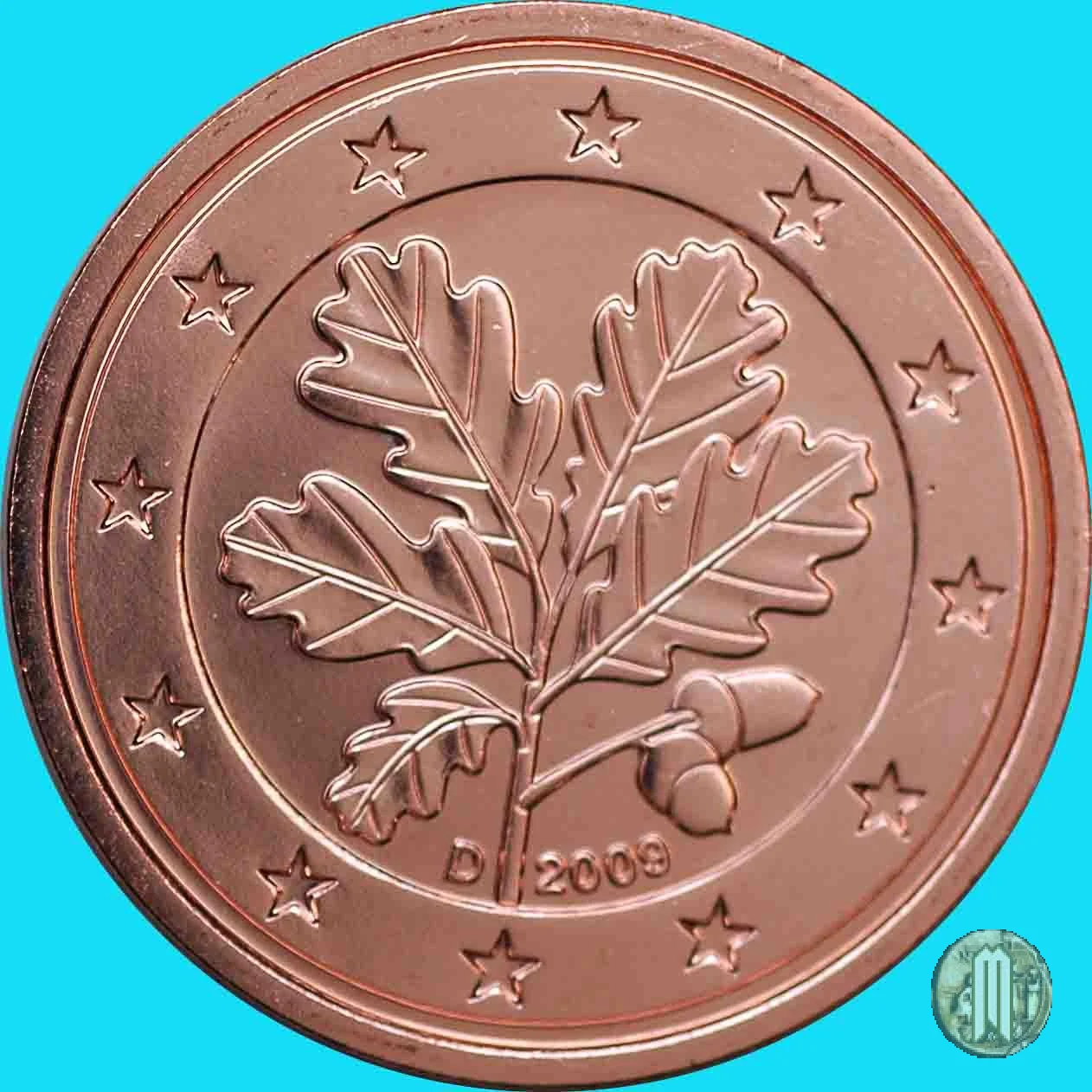 2 centesimi di Euro 2009 (Monaco)