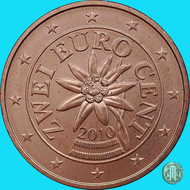 2 centesimi di Euro 2010 (Vienna)