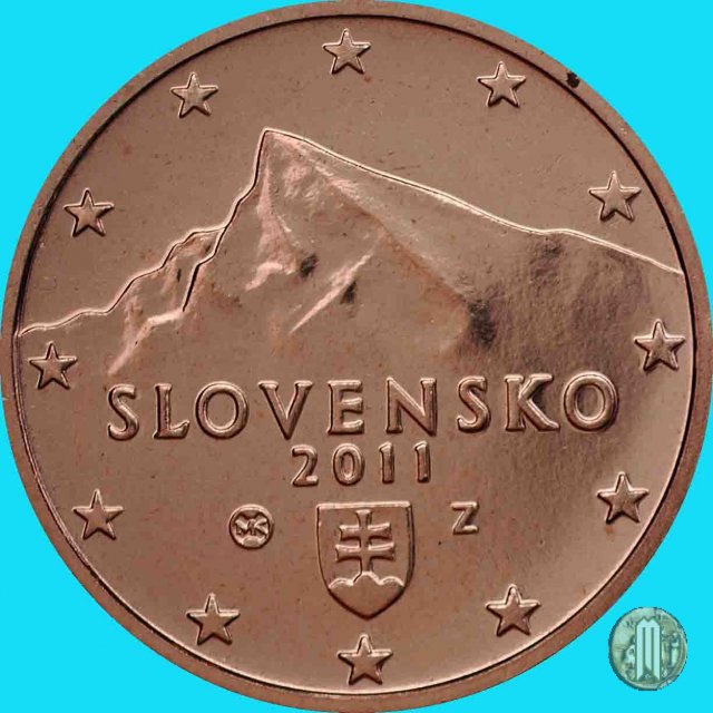 2 centesimi di Euro 2011 (Kremnica)