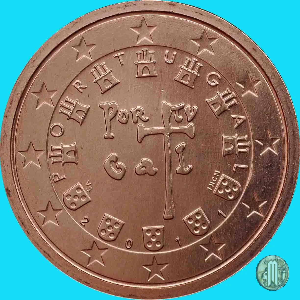 2 centesimi di Euro 2011 (Lisbona)