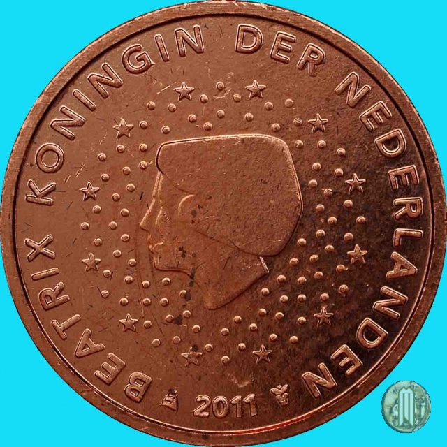 2 centesimi di Euro 2011 (Utrecht)