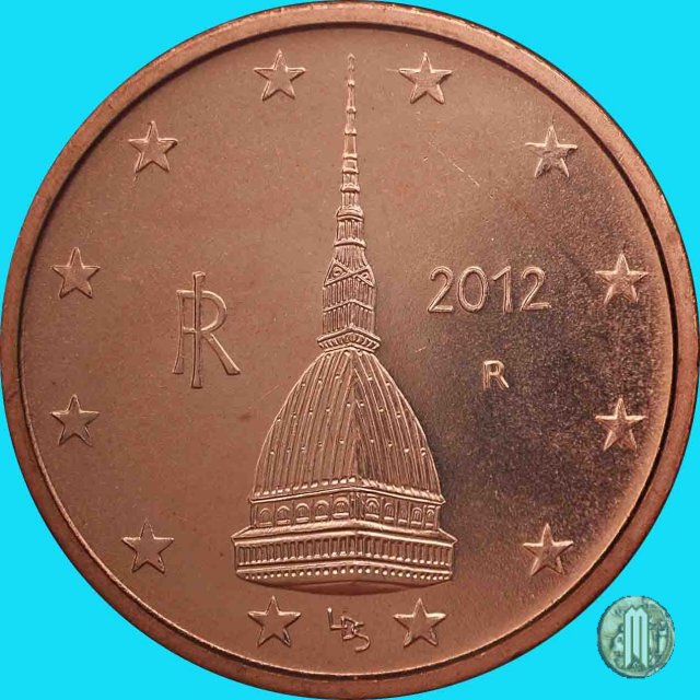 2 centesimi di Euro 2012 (Roma)