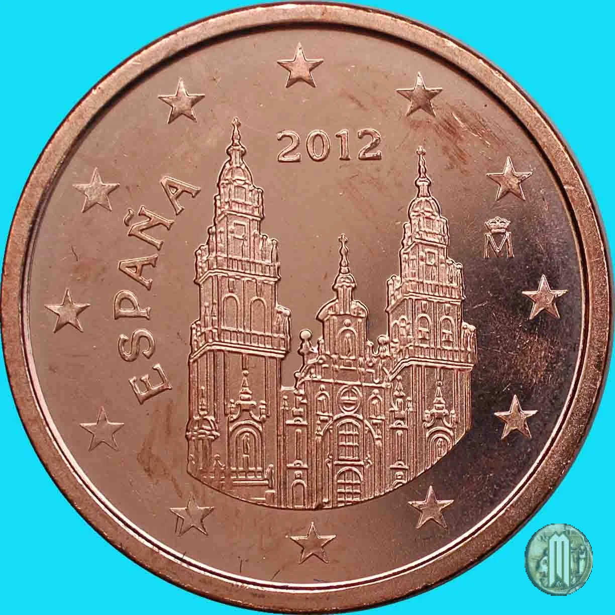 2 centesimi di Euro 2012 (Madrid)