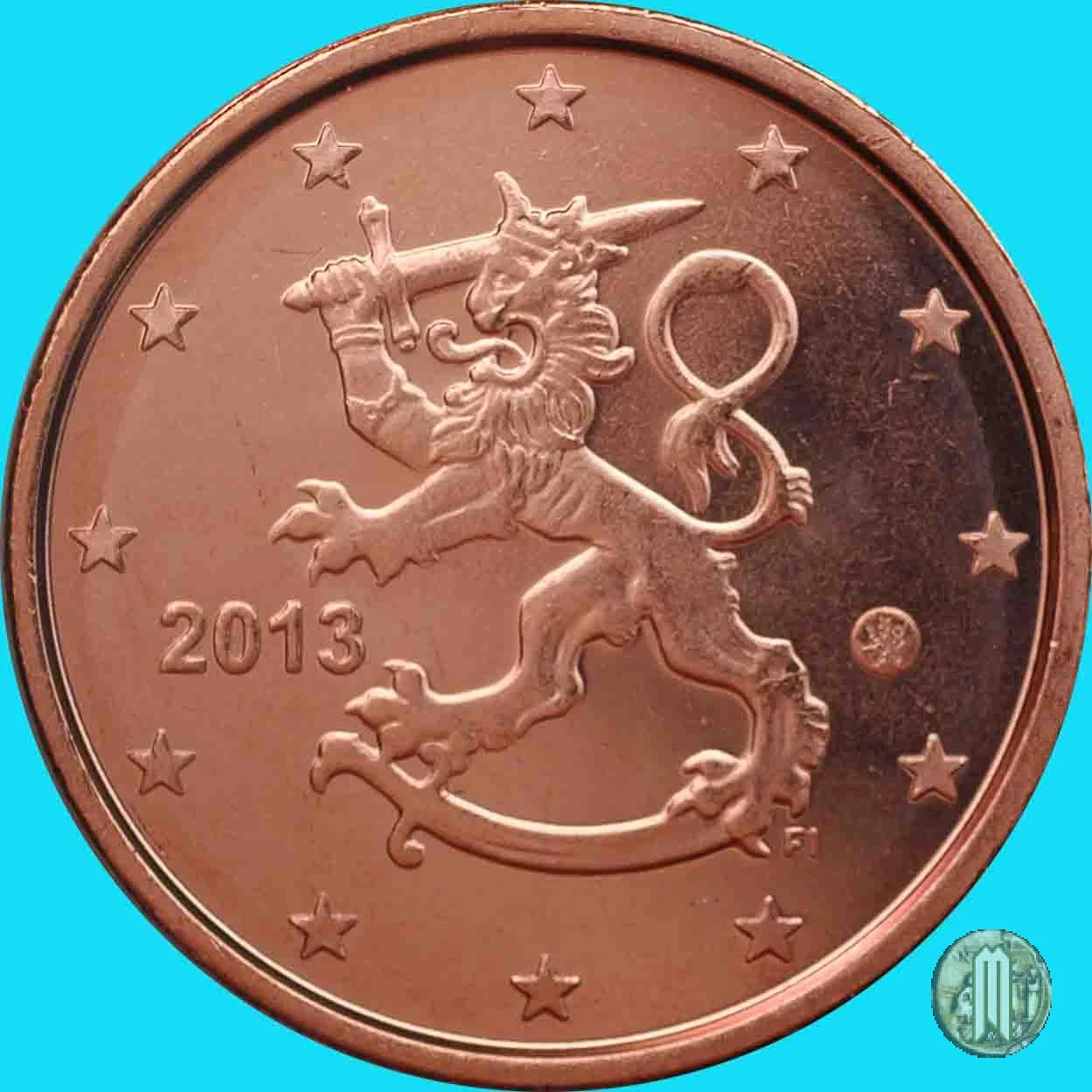 2 centesimi di Euro 2013 (Vantaa)