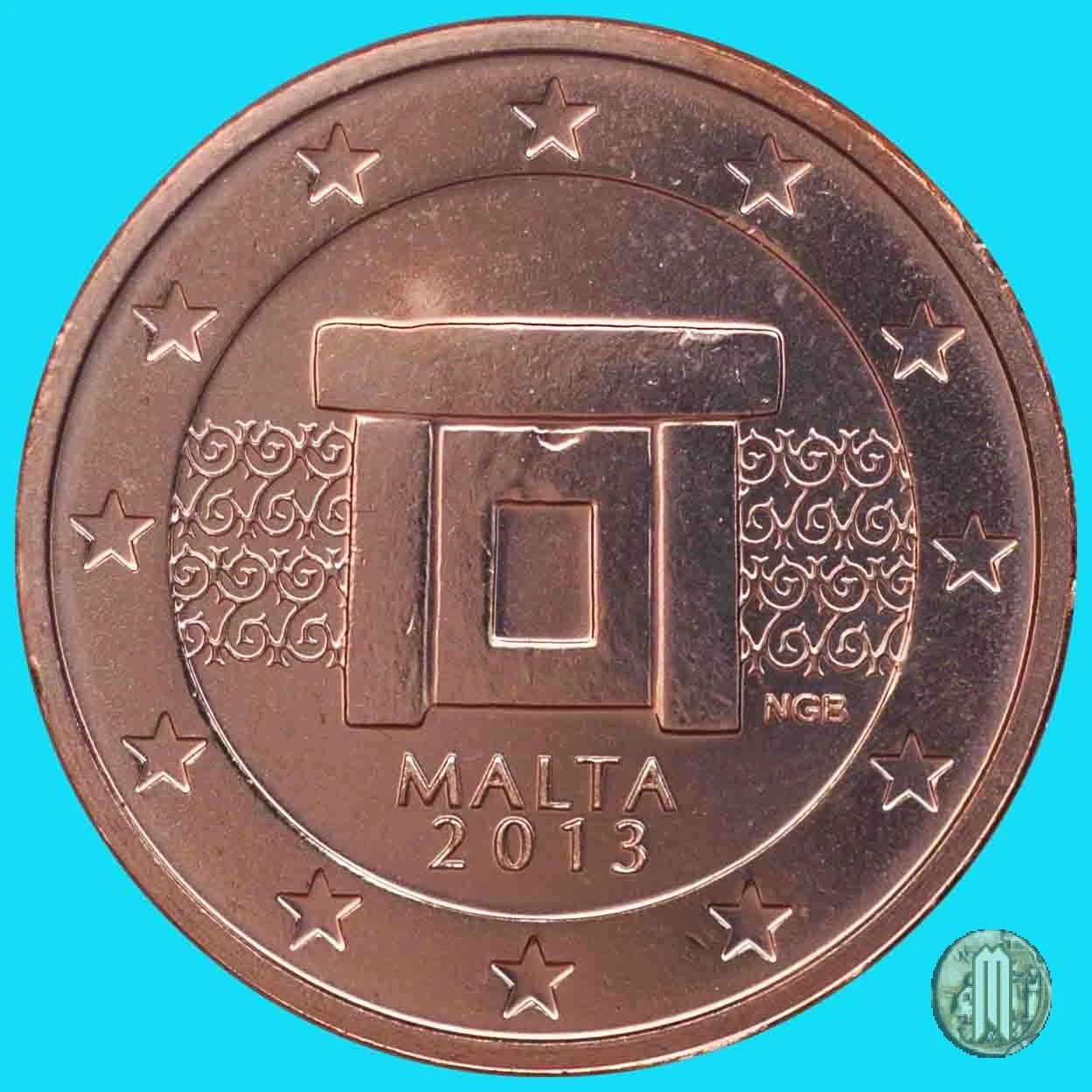 2 centesimi di Euro 2013 (Utrecht)