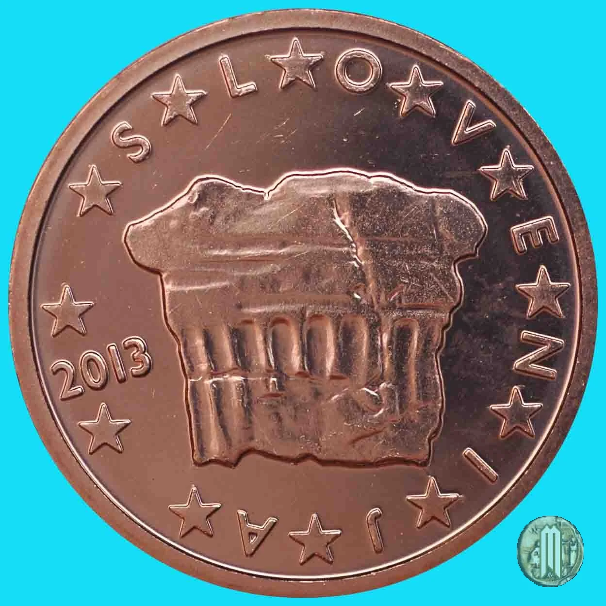 2 centesimi di Euro 2013 (Kremnica)