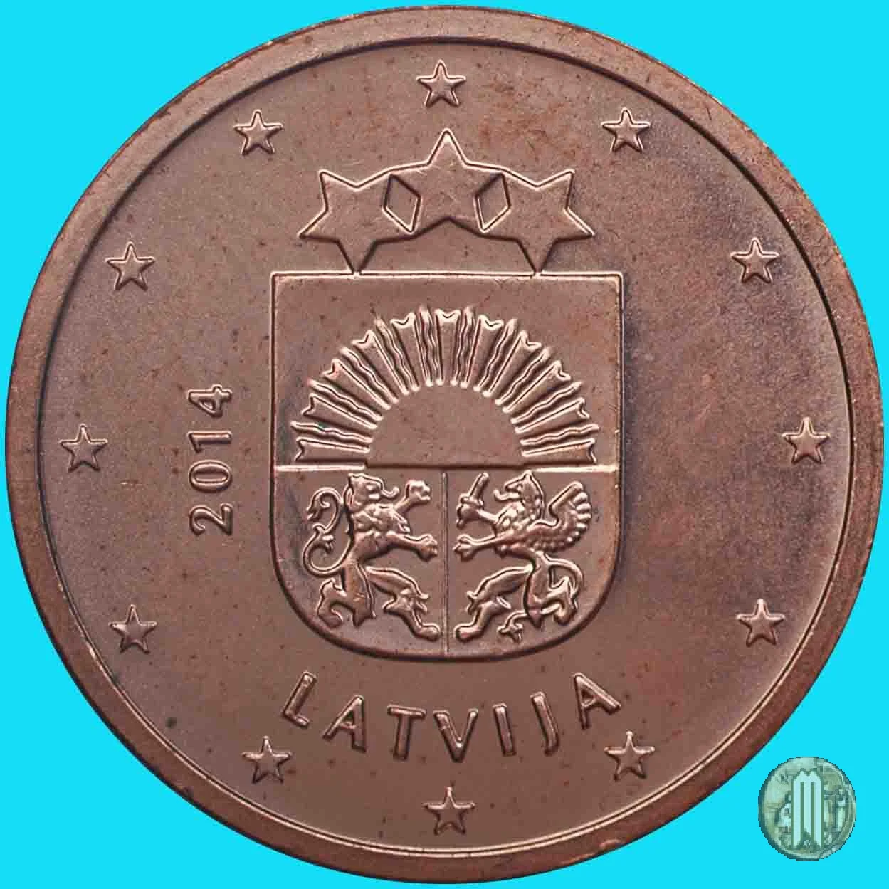 2 centesimi di Euro 2014 (Baden Württemberg)