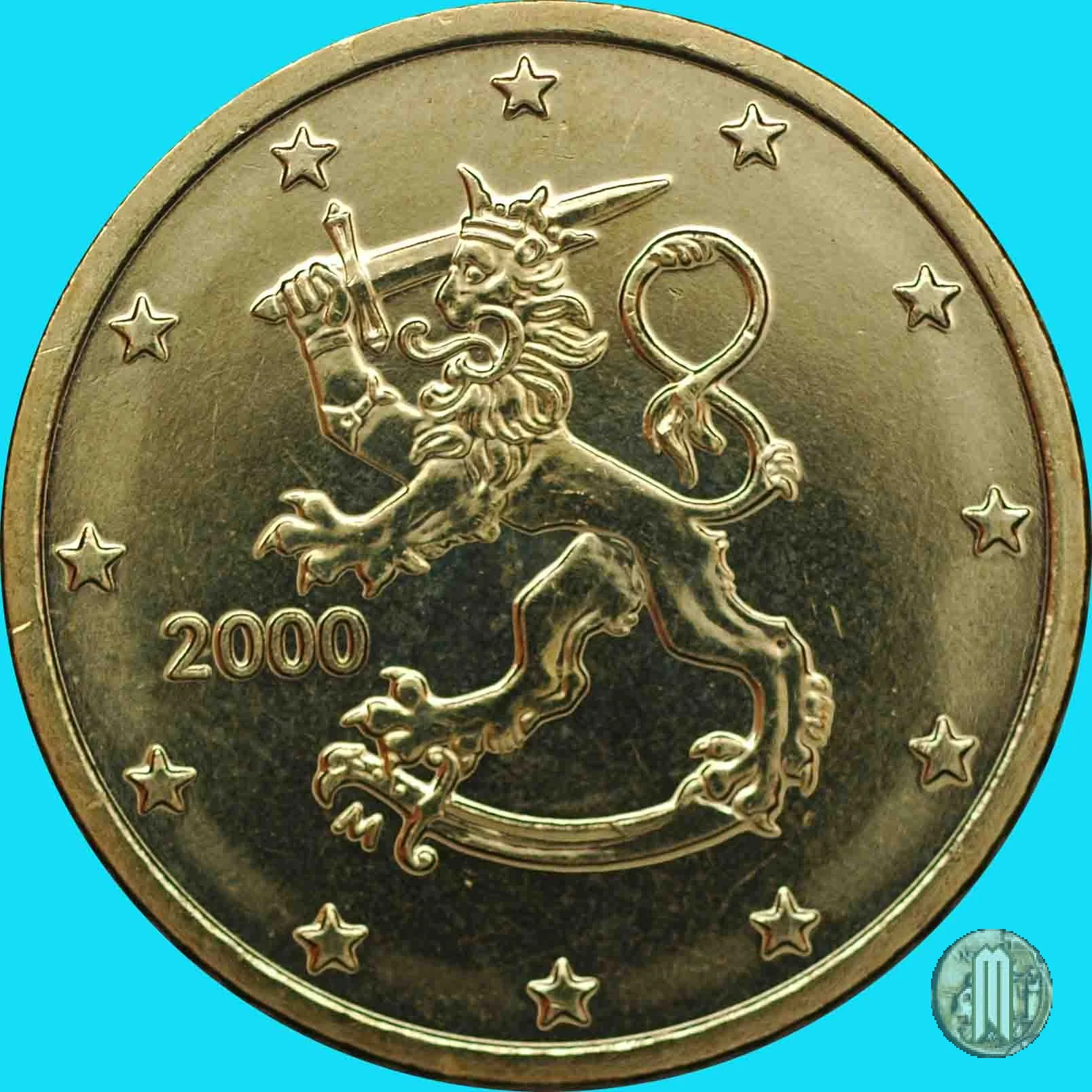 50 centesimi di Euro 2000 (Vantaa)