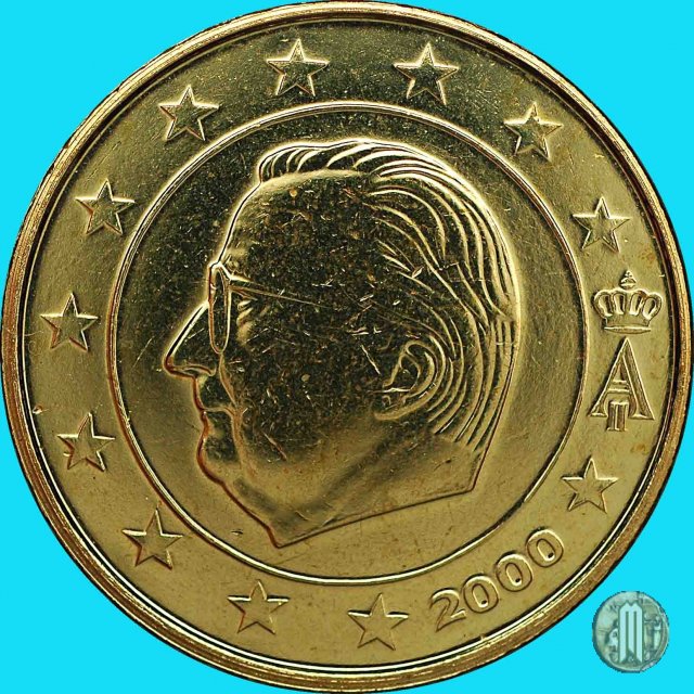 50 centesimi di Euro 2000 (Bruxelles)