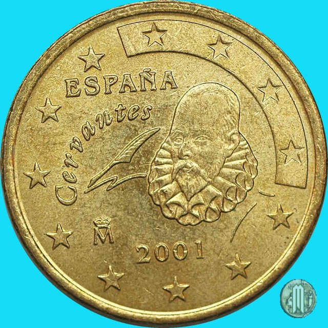 50 centesimi di Euro 2001 (Madrid)